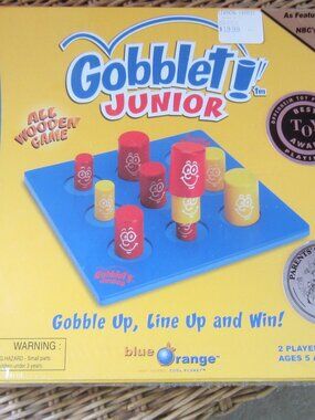 NIB/Gobblet Junior Game - Age 5+ ~ BRAND NEW, SEALED IN BOX!